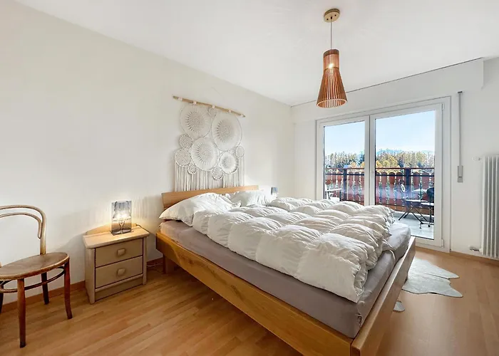 아파트 Alpine Vista - Next To The Cable Car - Swiss Alps